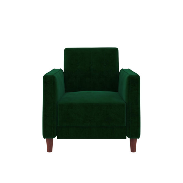 Mercury Row® Imani Velvet Armchair & Reviews Wayfair Canada